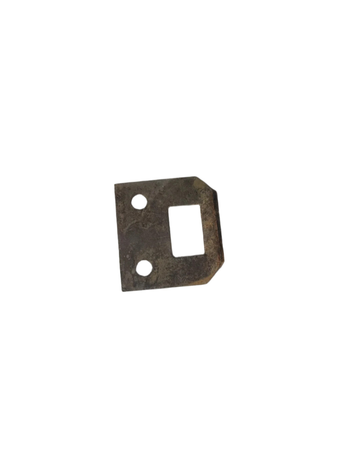 Vintage Steel Mortise Strike Plate – 1½" T x 1¼" W