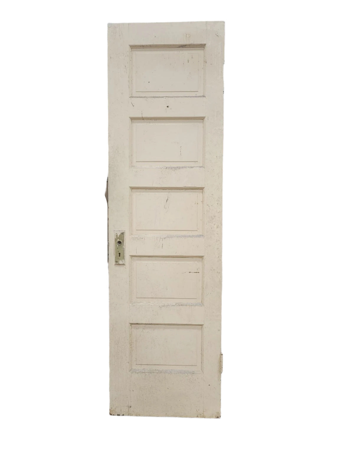 Narrow Antique 5-Panel Door – Dual Finish – 23 ¼" x 80 ¼" x 1 ⅜"
