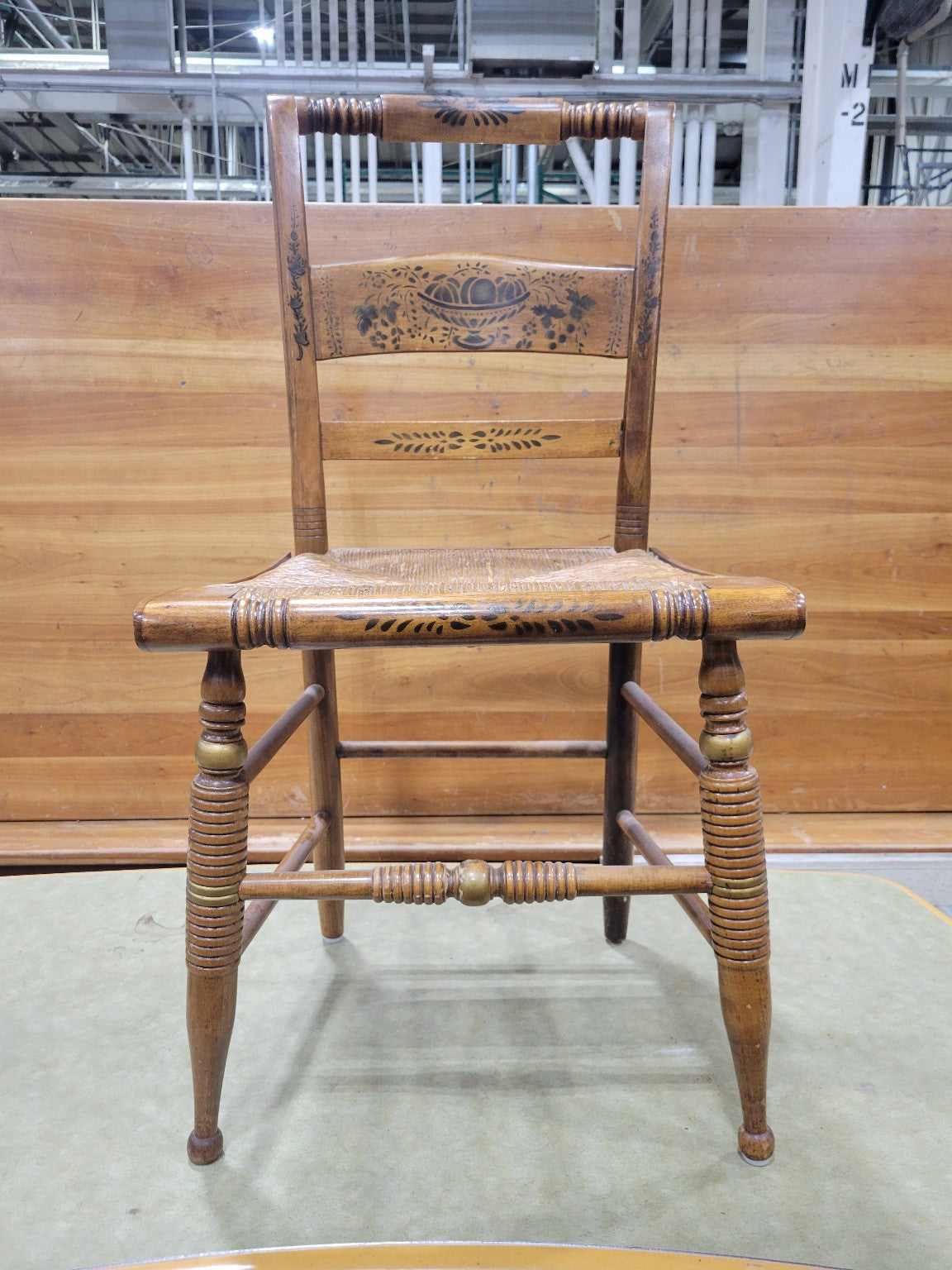 Heywood-Wakefield Cinnamon Dining Set with Hutch, Buffet, Drop-Leaf Table & Four Chairs
