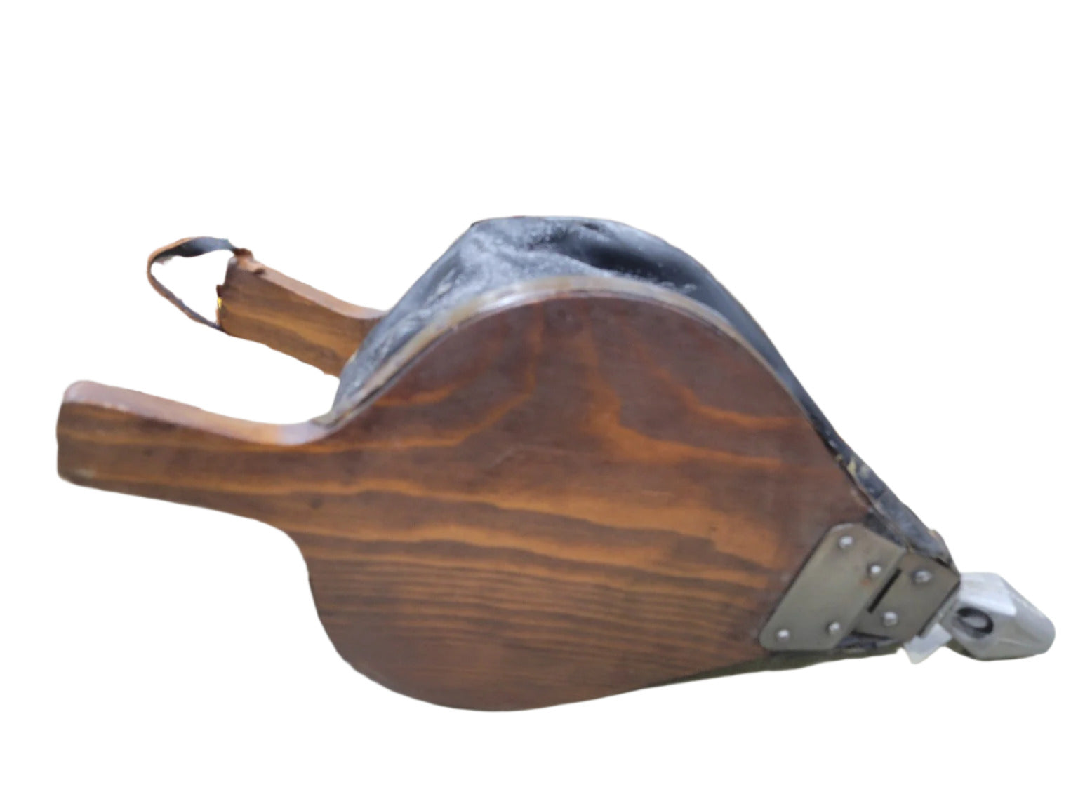 Vintage Wood & Metal Fireplace Bellows