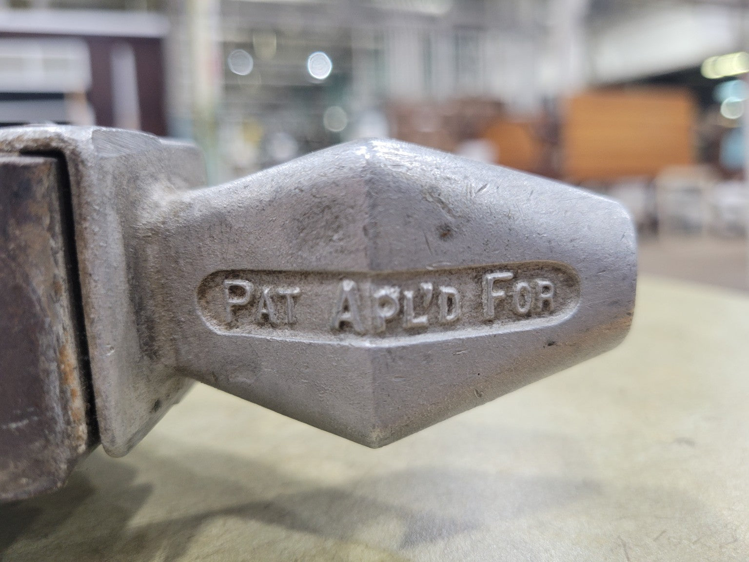 Vintage Wood & Metal Fireplace Bellows