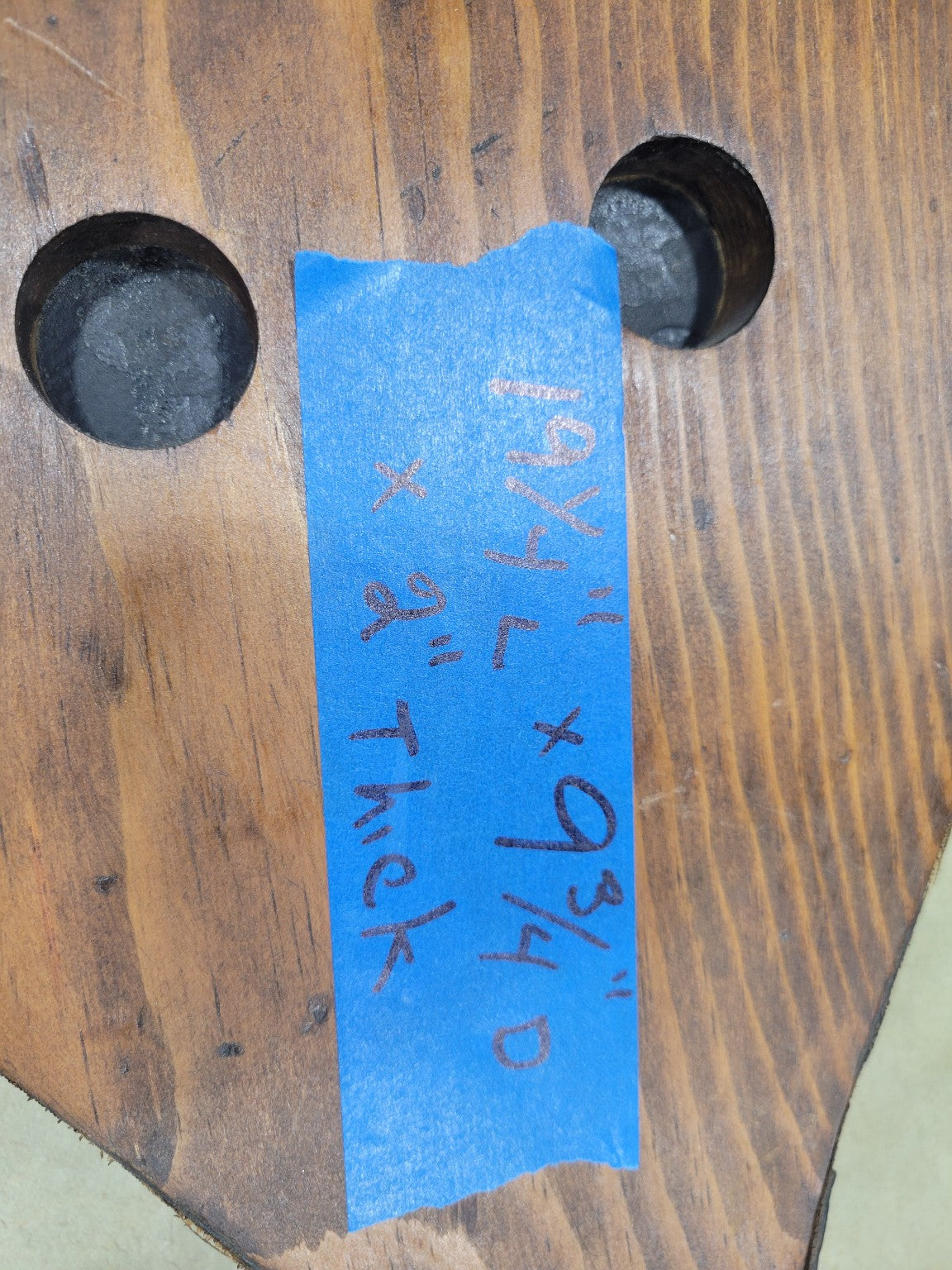 Vintage Wood & Metal Fireplace Bellows