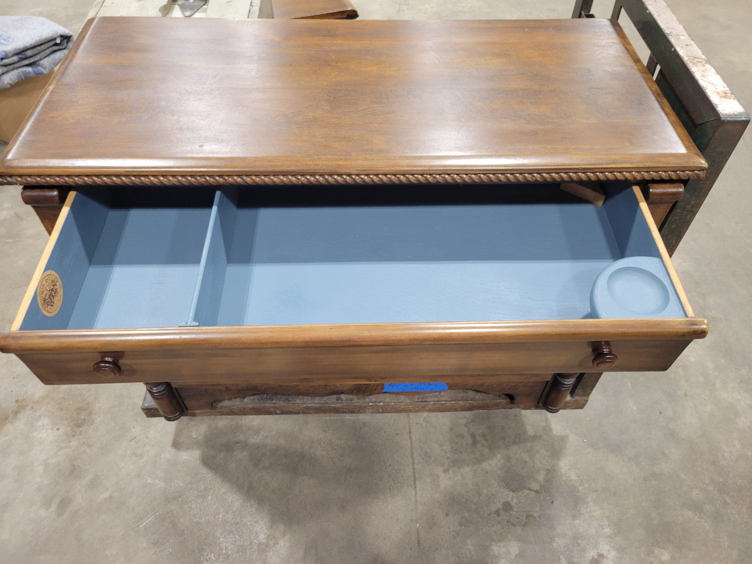Virginia House Nautical Carved Wood Dresser – 3 Drawer – 32" Tall