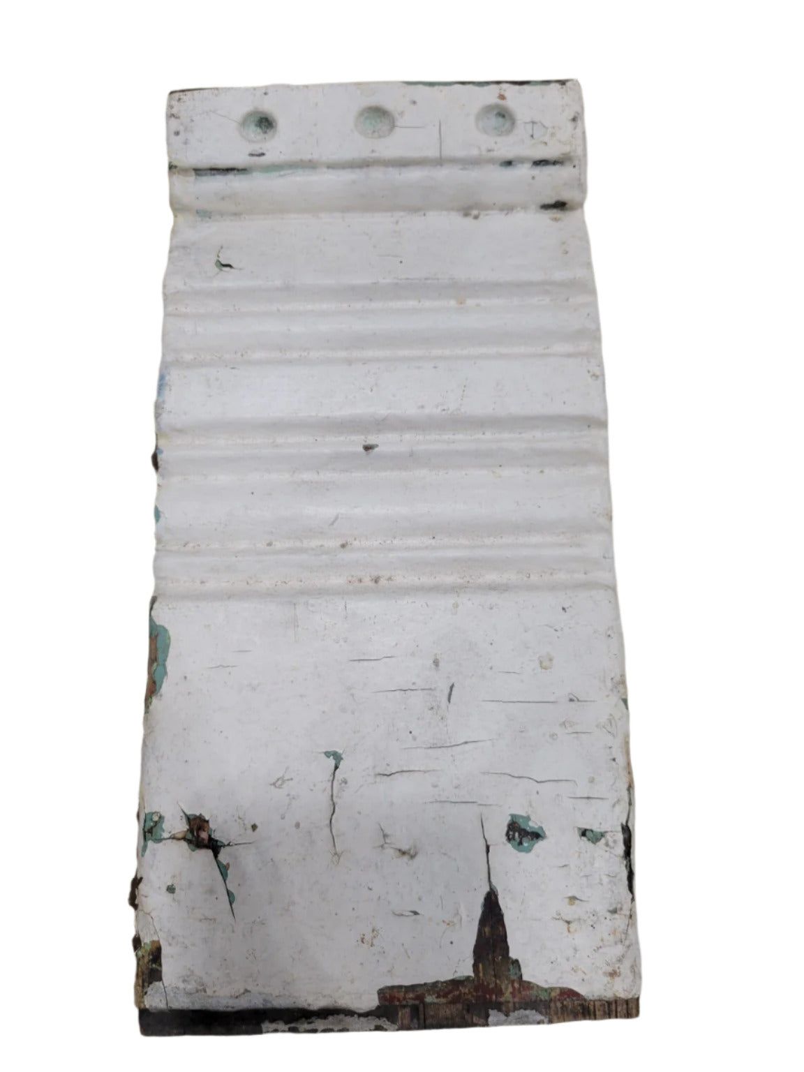 Antique Painted Wood Plinth Block