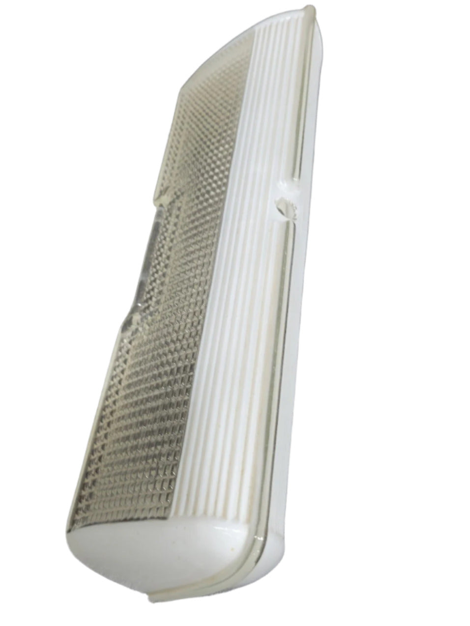 Mid-Century Glass Light Diffuser Shade – 13¼ W x 3¾ T x 4 D