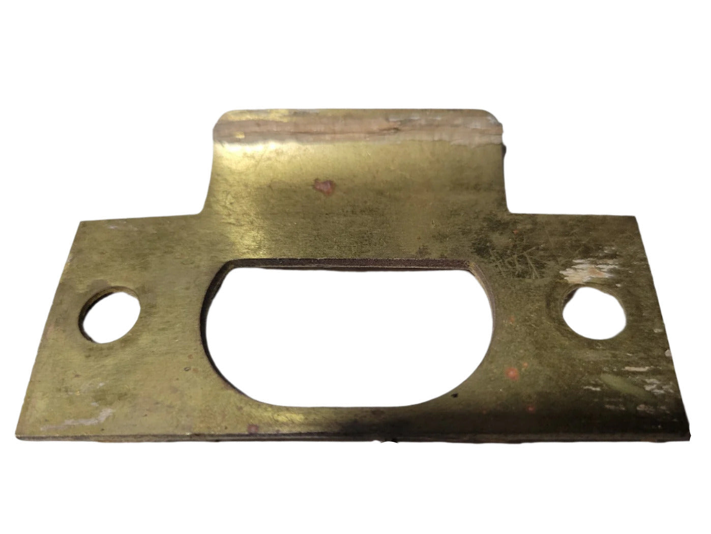 Vintage Brass Strike Plate – 2 ¾” x 1 ¾”