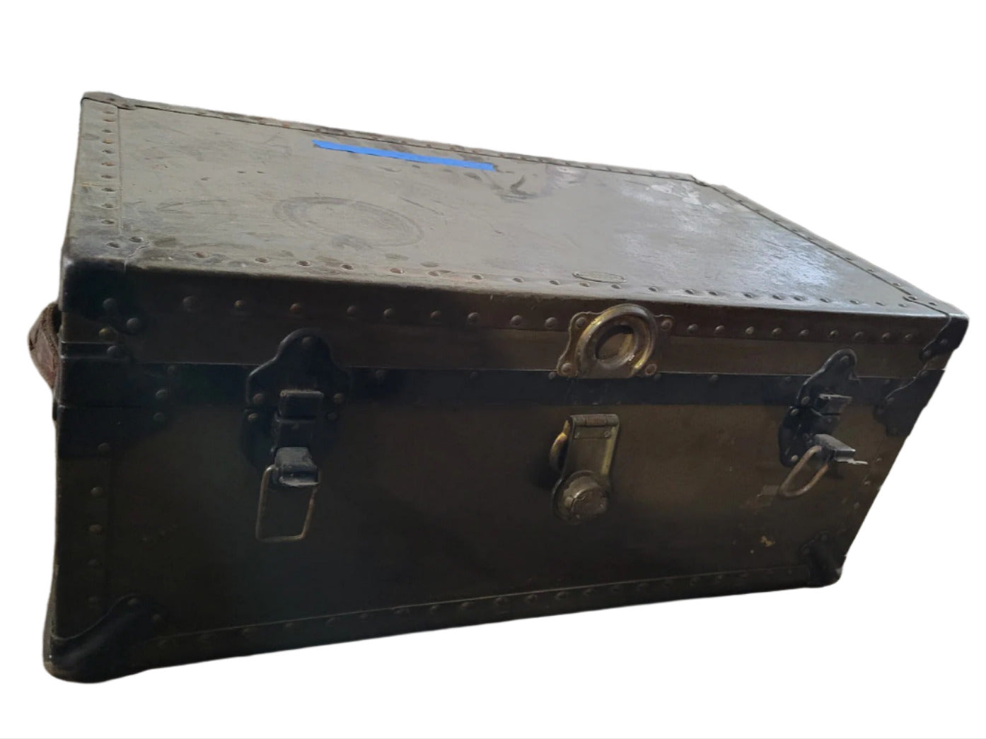 WWII Military Footlocker – Lt. Col. R.S. Jauch, M.C. – Neevel Manufacturing