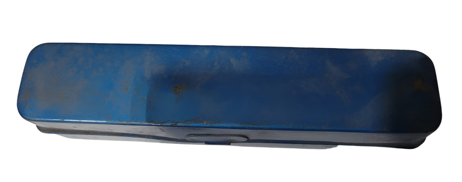 Vintage Stubby Flat Tip Screwdriver Set in Blue Tin
