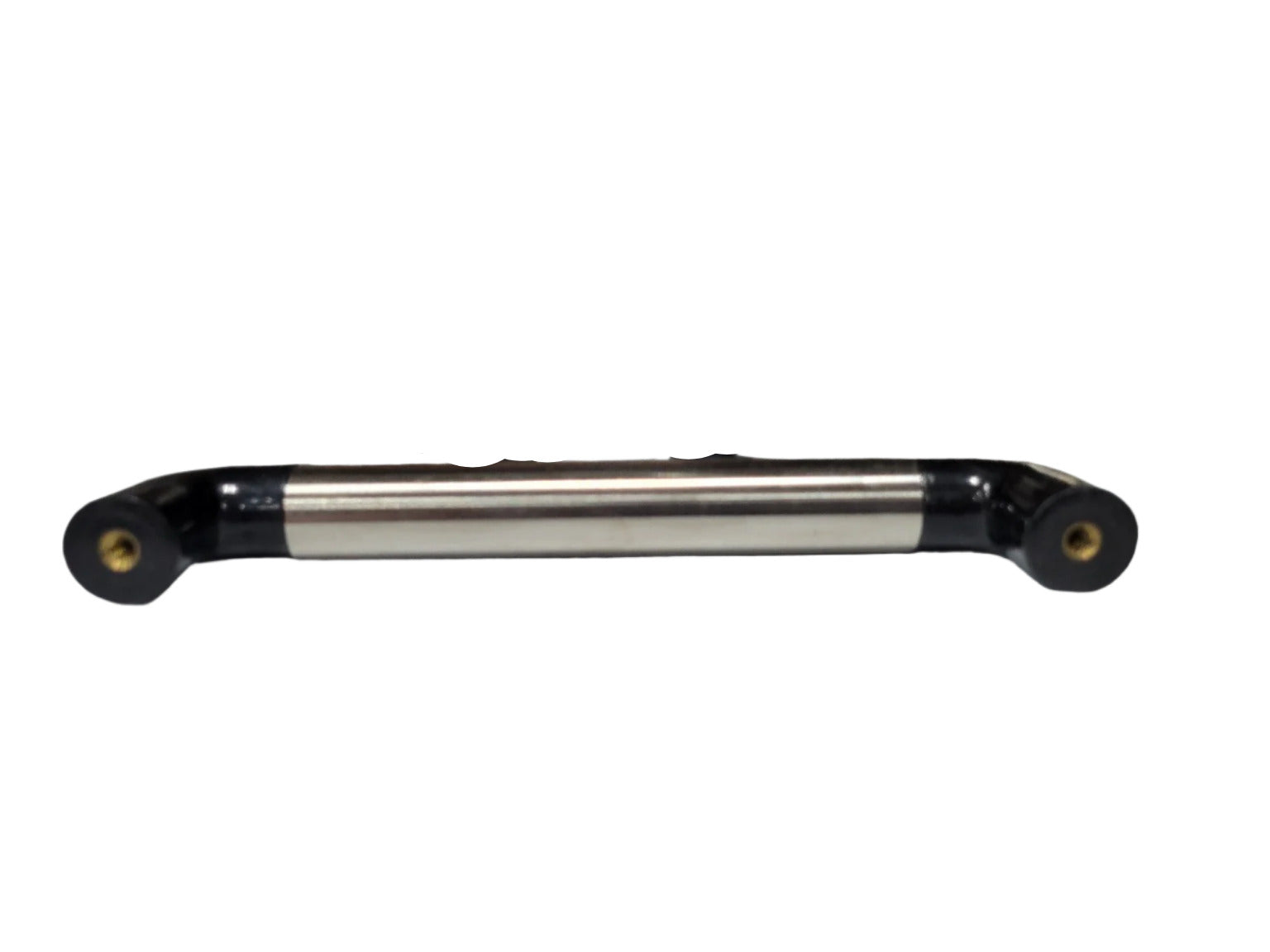 Modern Stainless and Black Plastic Drawer Pulls – Set of 38 (5 ¼″ W)