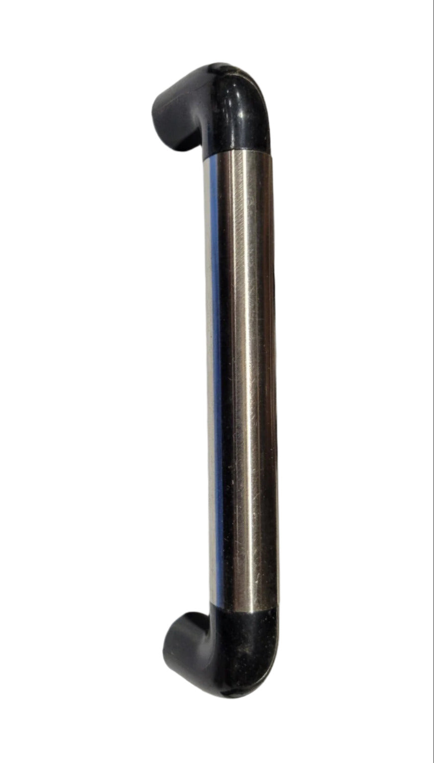 Modern Stainless and Black Plastic Drawer Pulls – Set of 38 (5 ¼″ W)