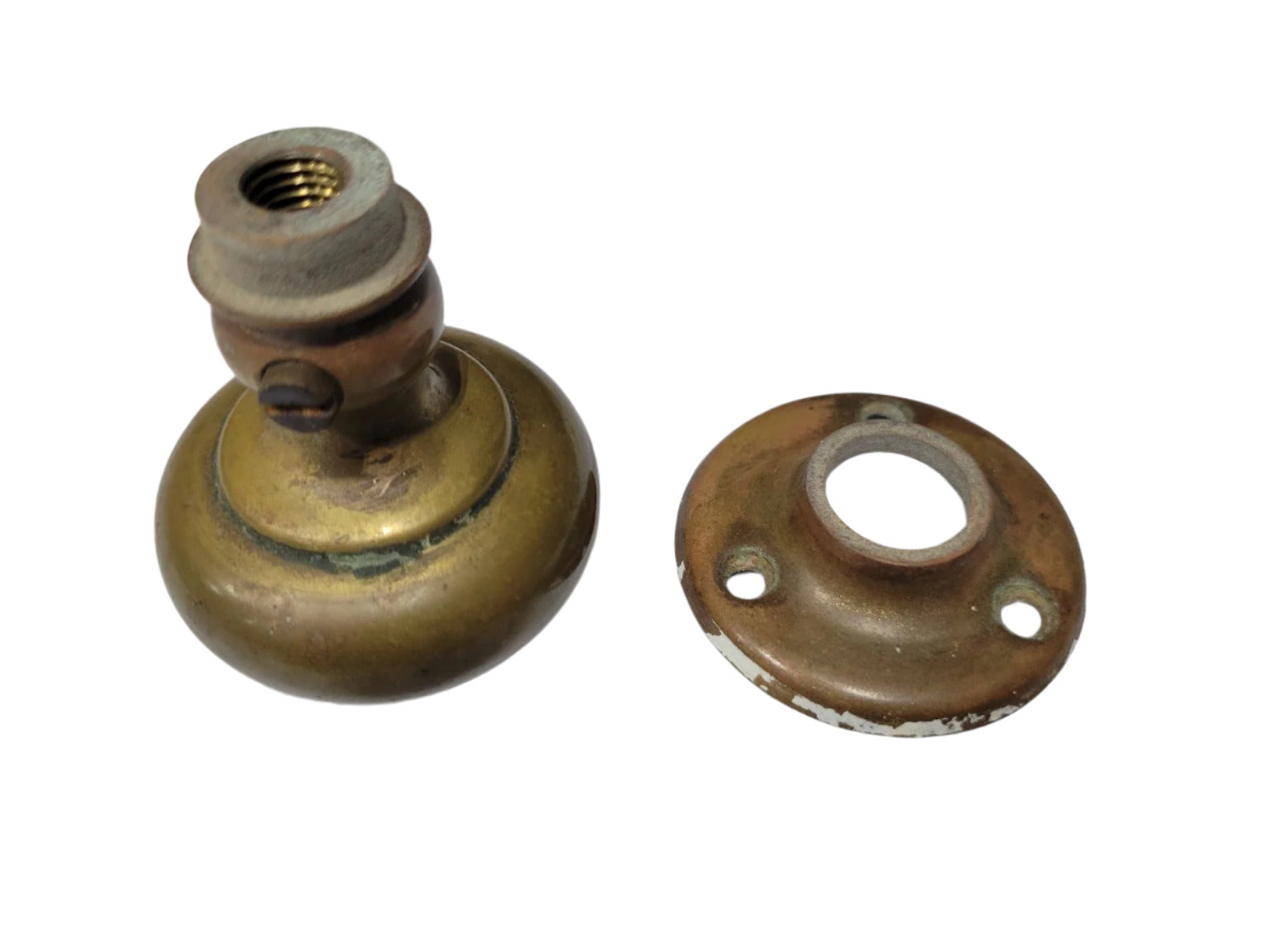 Antique Brass Door Knob – 2" Diameter