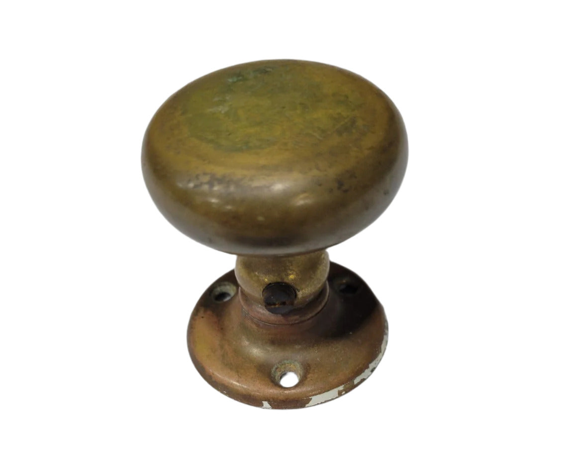 Antique Brass Door Knob – 2" Diameter