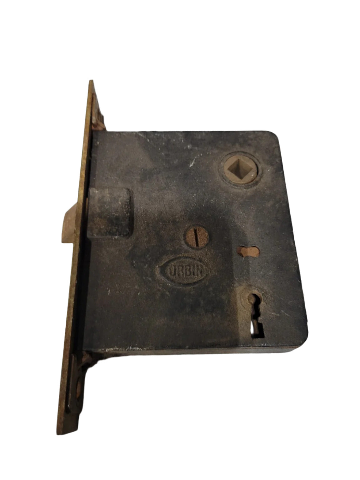 Antique Orbin Mortise Lock – 2 ½" Backset