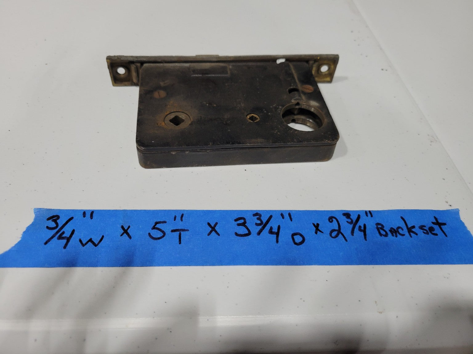 Antique Norwalk Mortise Lockset – 2 ¾" Backset