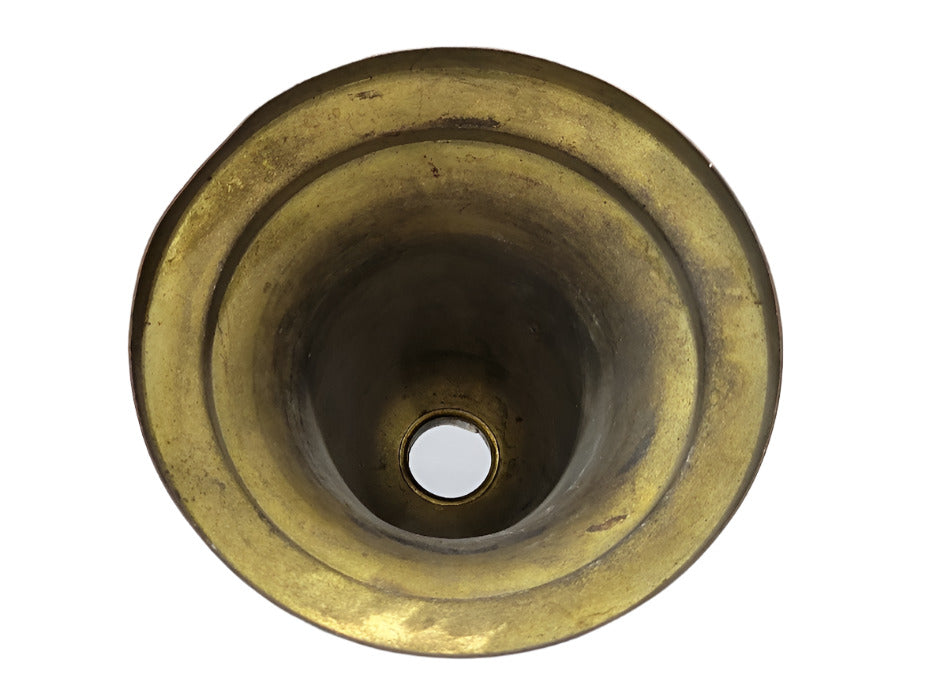 Antique Brass Ceiling Canopy – Bell Dome Design
