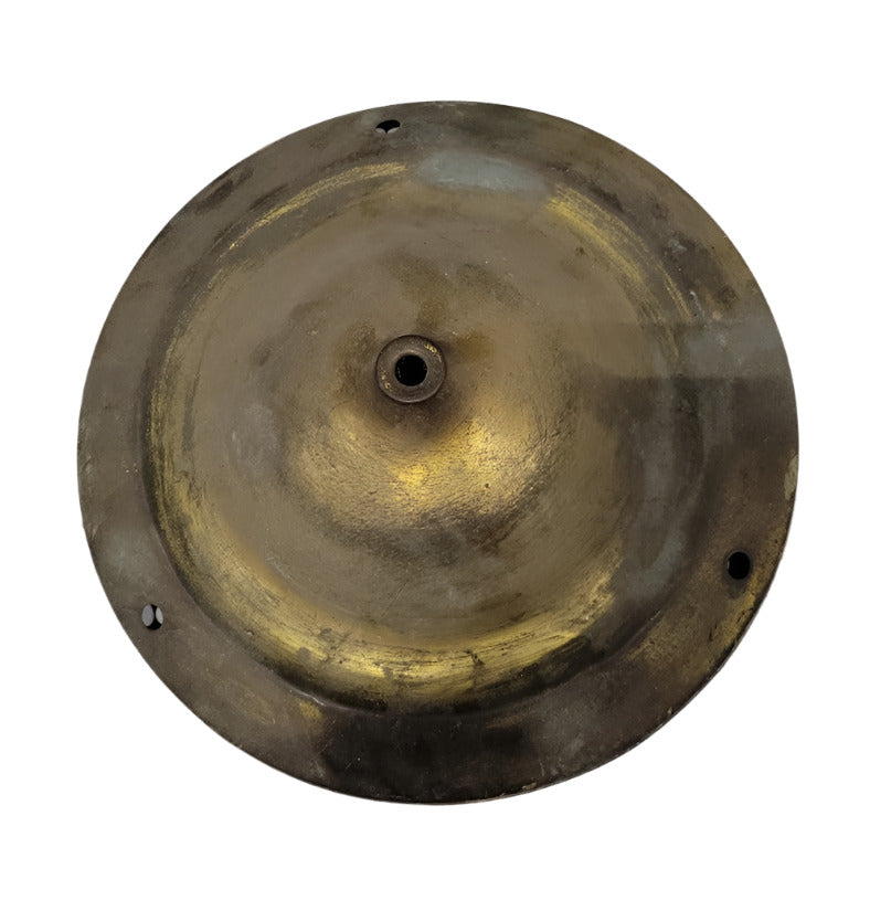 Vintage Brass 3-Light Hanging Fixture Frame – Salvage-Ready (AS IS)