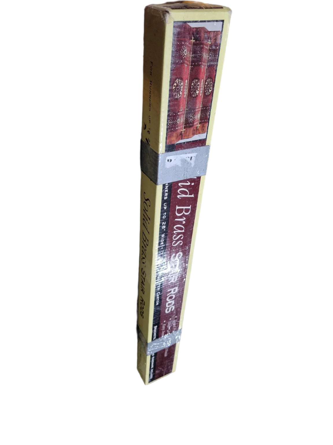 Solid Brass Stair Rod Sets (2) – For Runners Up to 28" – 14 Stairs Total