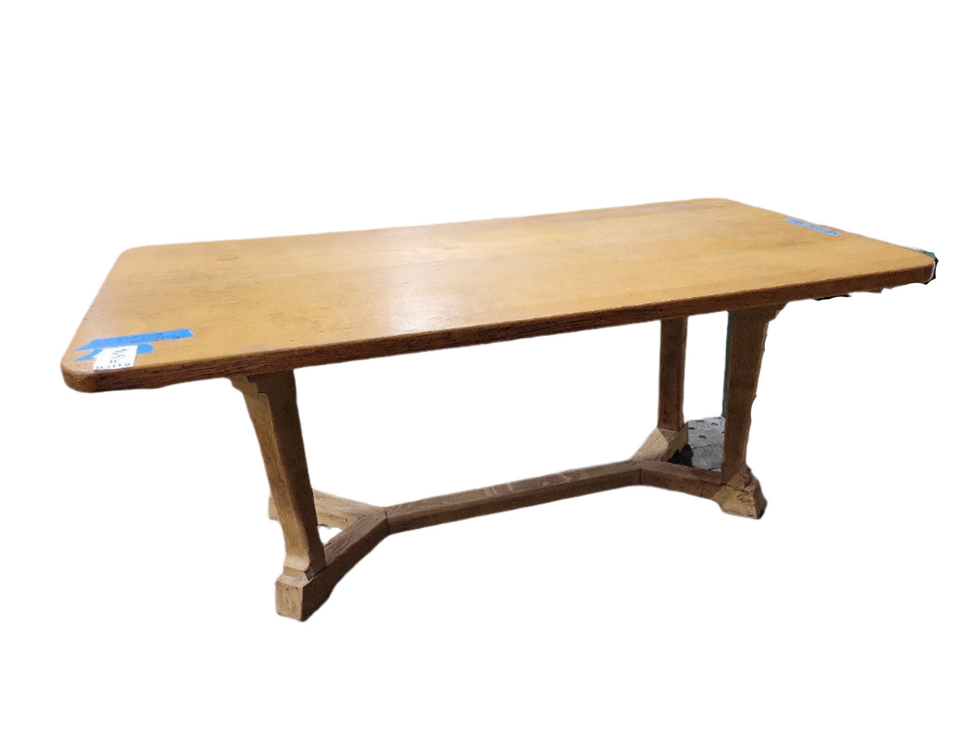 Quarter Sawn Oak Library Table – 1920s–30s