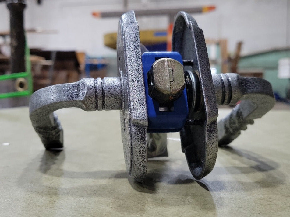 Emtek San Carlos Interior Door Lever Set – Satin Steel Finish