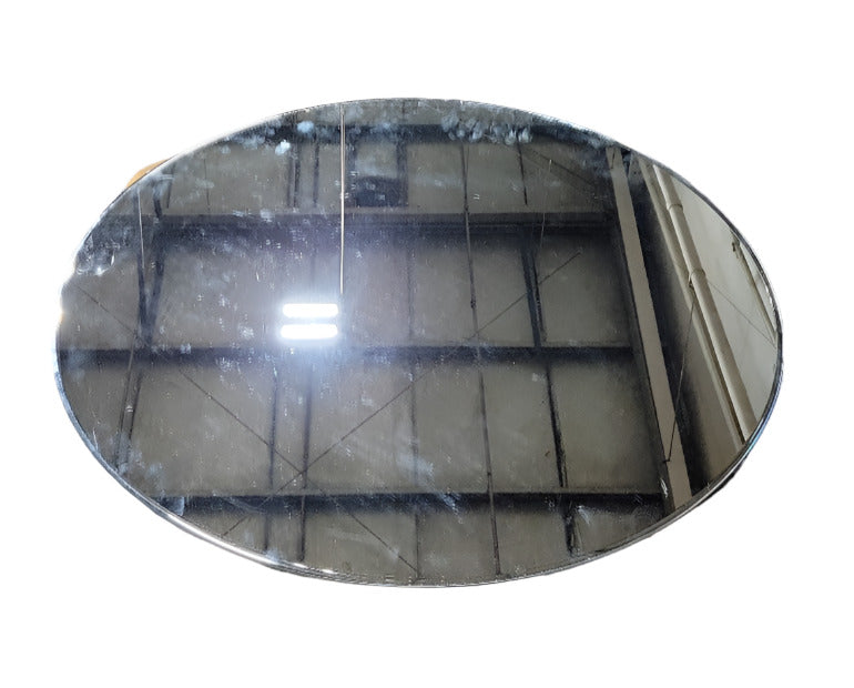 Round Polished Vanity Mirror – 33 ¾" Diameter