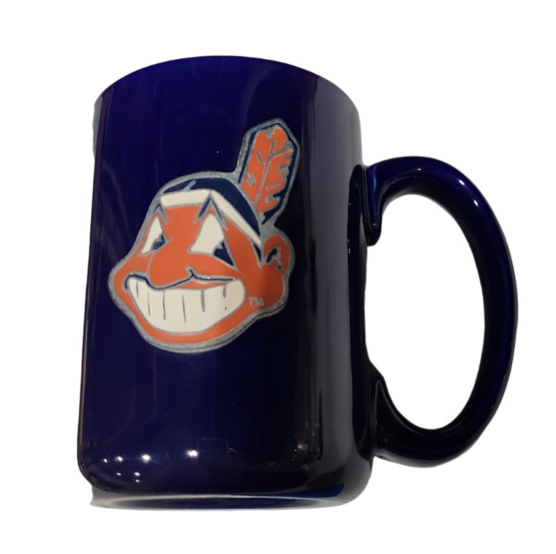 Cleveland Indians Chief Wahoo Mug – 15 oz Ceramic Collectible