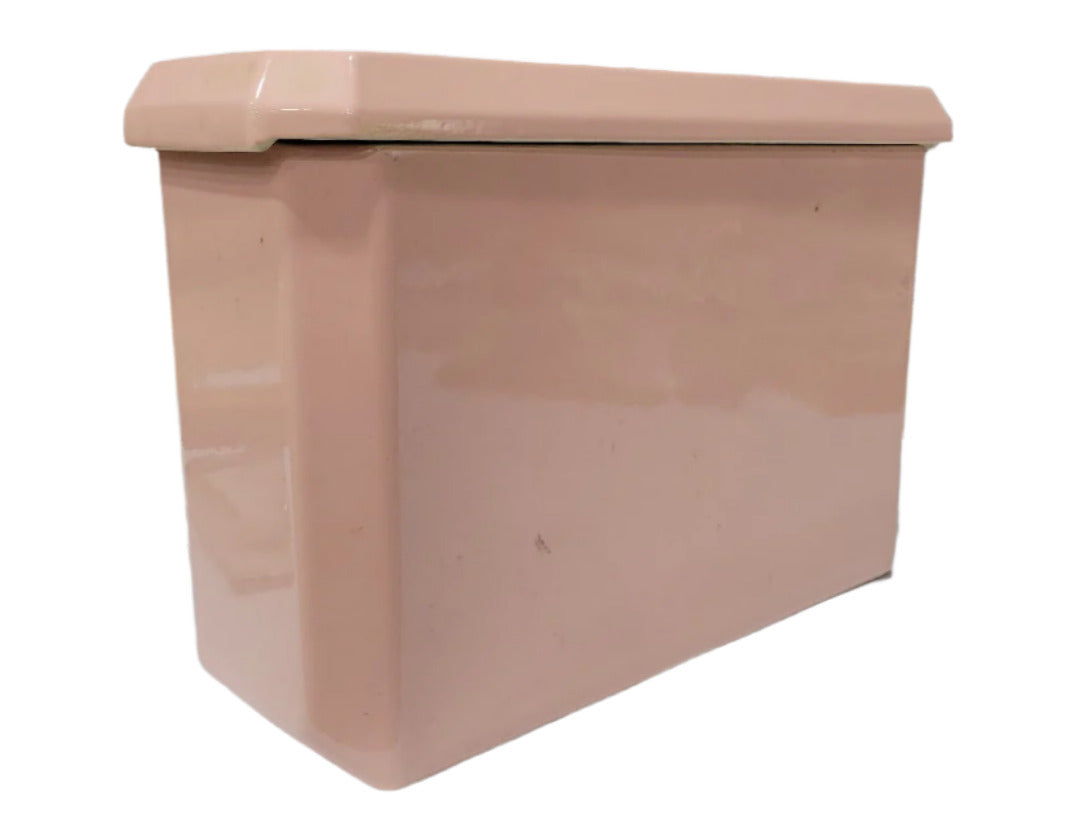 Rheem Vintage Pink Toilet Set with Tank, Seat, and Installation Hardware