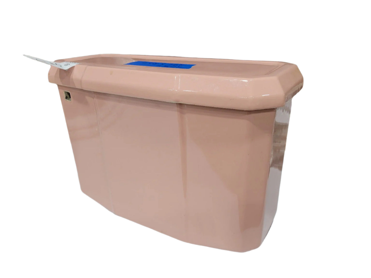 Rheem Vintage Pink Toilet Set with Tank, Seat, and Installation Hardware
