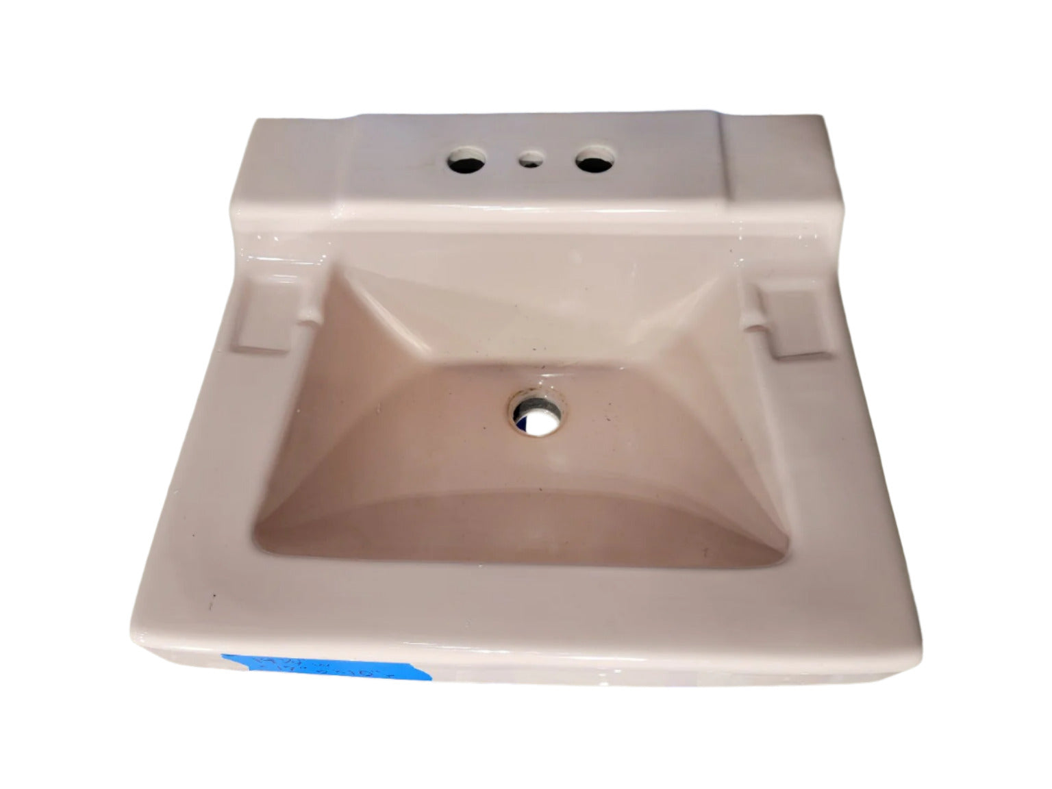 Rheem Vintage Wall-Mount Pink Bathroom Sink – 19 ¾" W x 17" D x 10" T