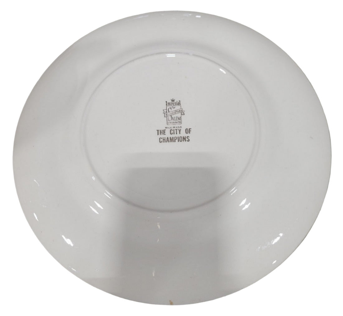 Vintage Souvenir Plate – Public Square, Cleveland by Imperial China “The City of Champions”