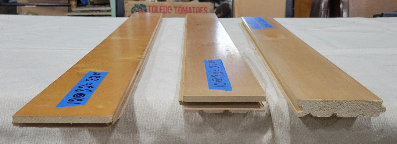 Reclaimed Maple Tongue & Groove Flooring – 200 Sq Ft (3" Wide Boards)