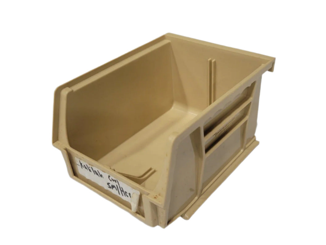 Lot of Approximately 24 Beige Plastic Storage Bins – Global Industrial