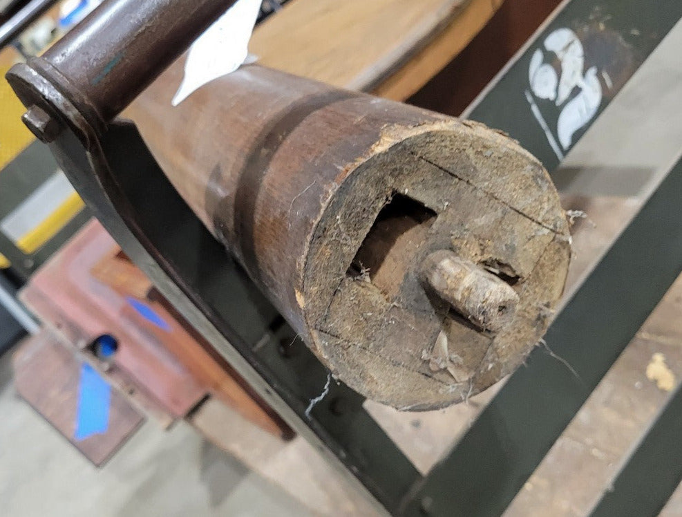 Salvaged Solid Wood Column Post – 63 ½" Length