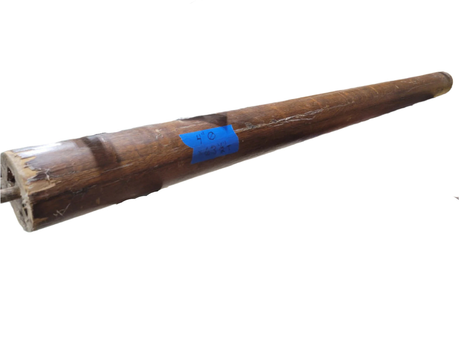Salvaged Solid Wood Column Post – 63 ½" Length