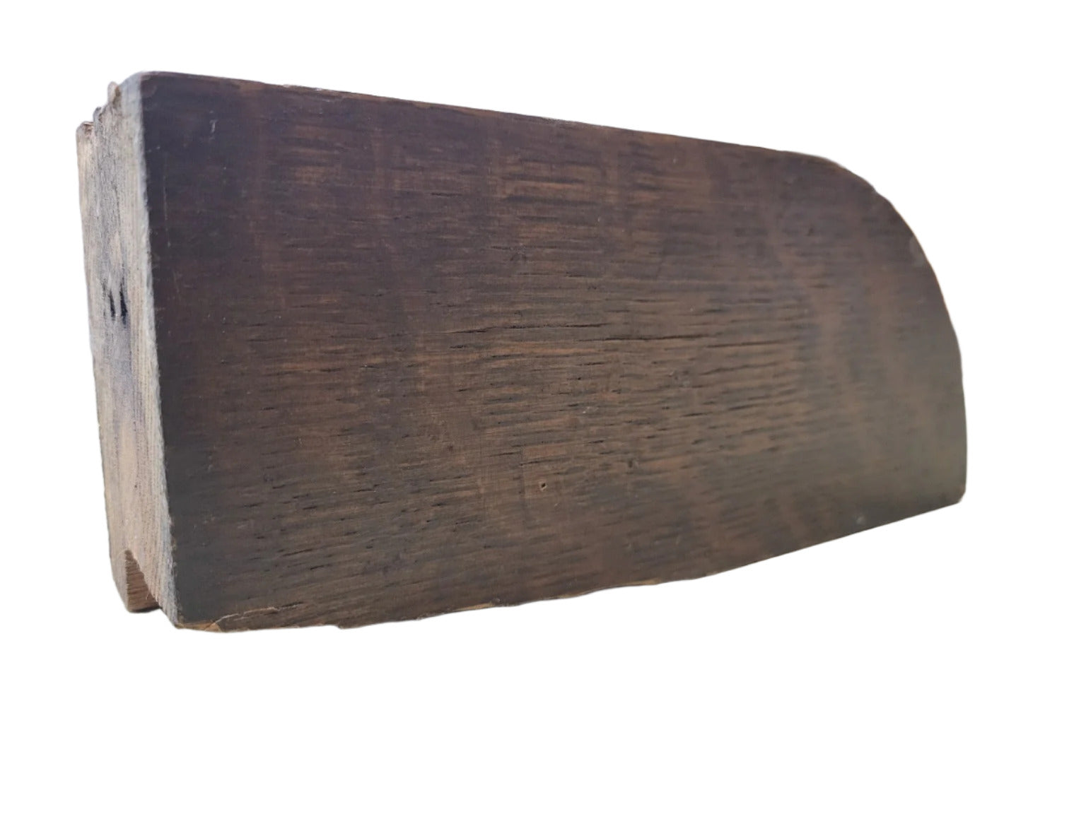Pair of Curved Oak Stair Brackets – Salvaged Architectural Trim