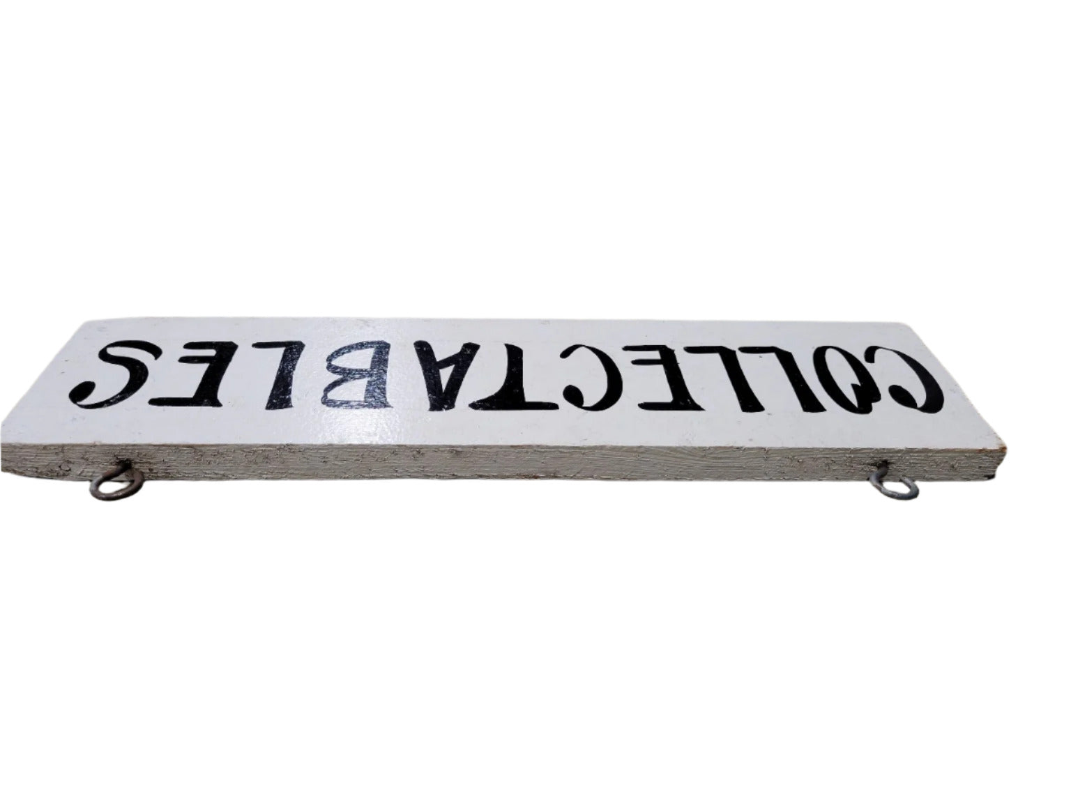 Wooden COLLECTABLES Sign