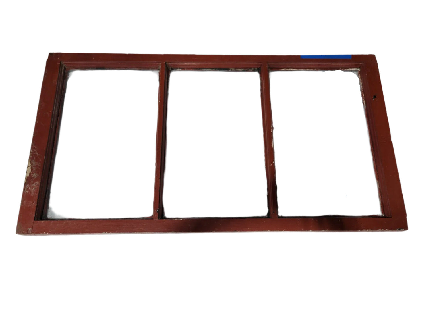 1925 Sears Roebuck House Window Sash with 3-Lite Glass Pane