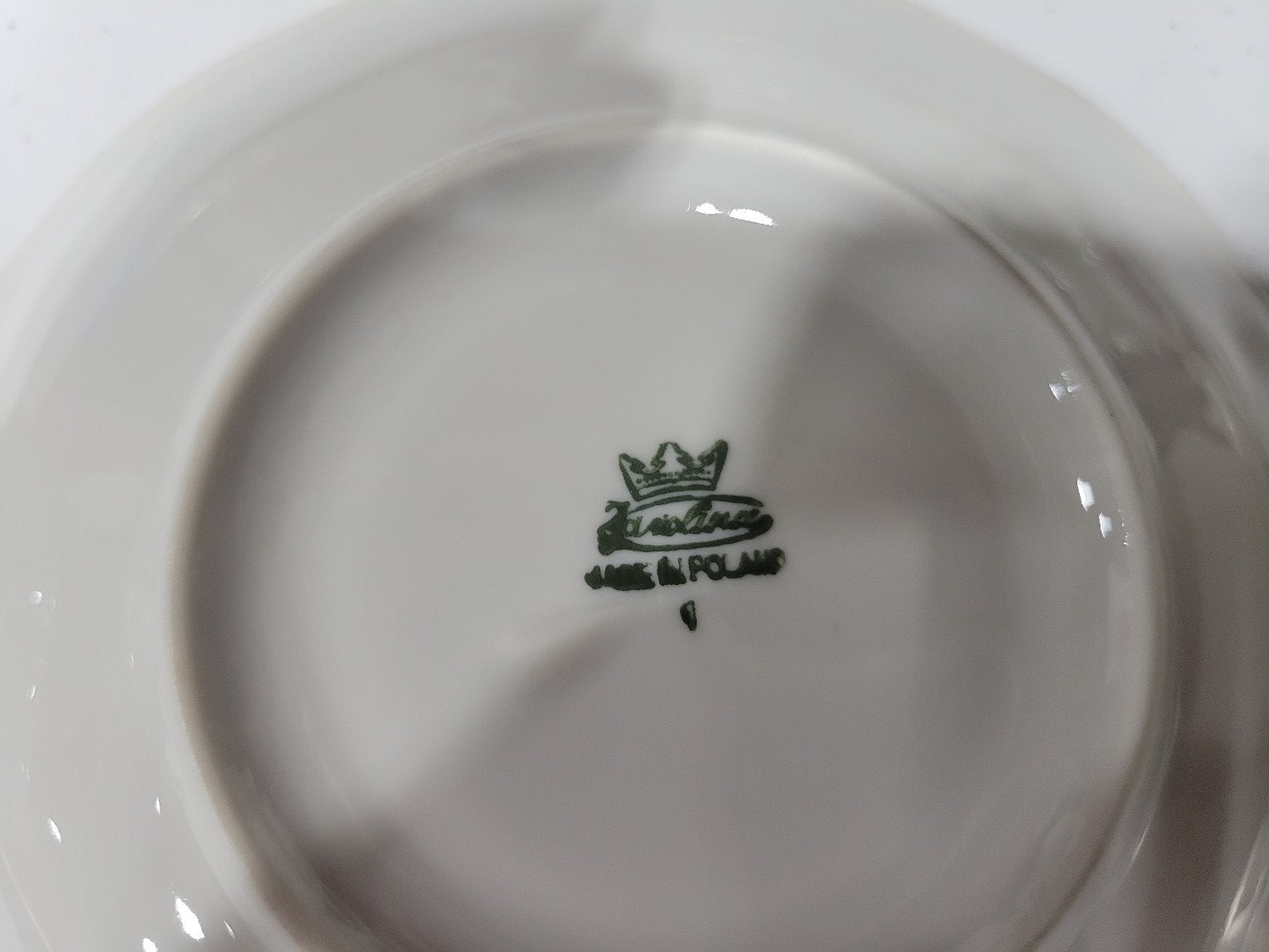 Vintage Karolina Porcelain Tea Set – Pink & Lavender Rose Pattern (Made in Poland)