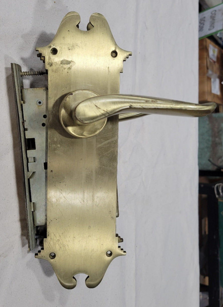 Vintage Brass Commercial Lever Handle Mortise Lockset – General Lock Co. Pontiac, MI