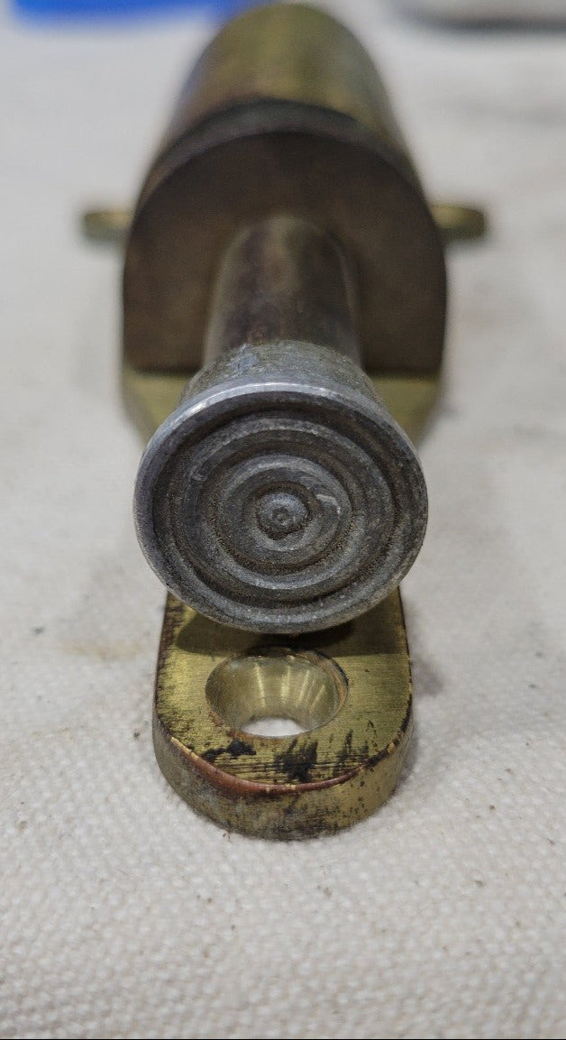 Glynn-Johnson Spring-Loaded Brass Foot Bolts – 5½" H (Price Per Each)