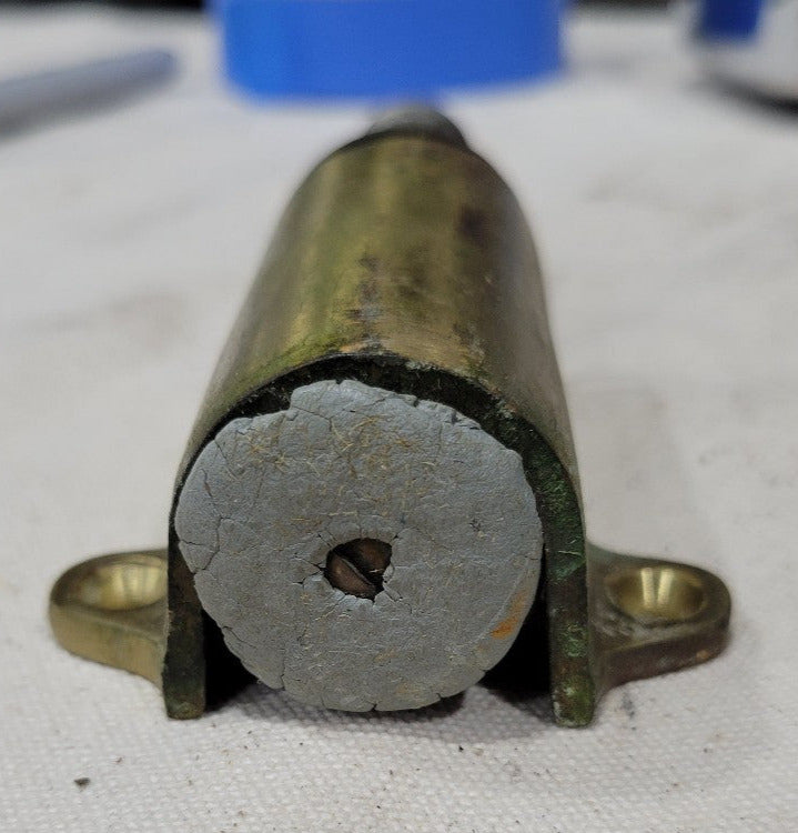 Glynn-Johnson Spring-Loaded Brass Foot Bolts – 5½" H (Price Per Each)