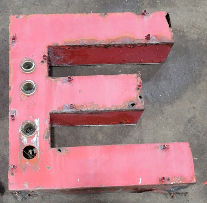 Vintage Red Channel Letters – “FURNITURE” Signage