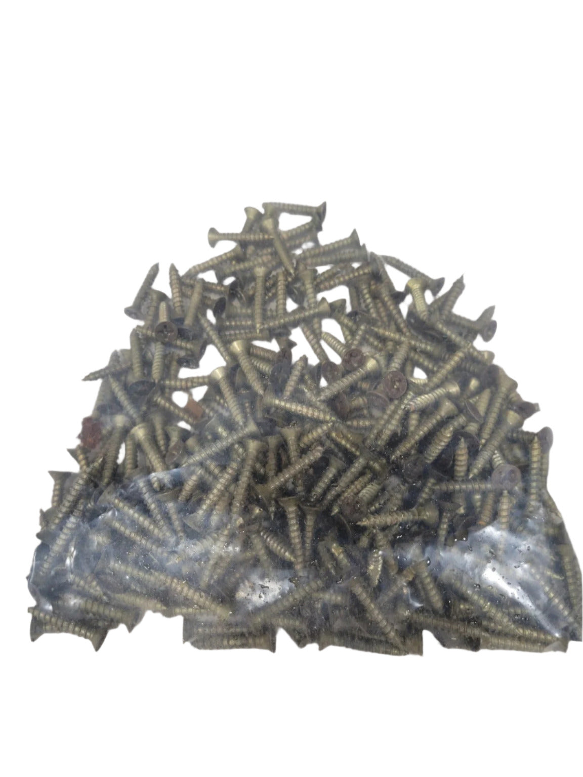 Bulk Bag of Brass Hinge Screws – 1 ¾" Length