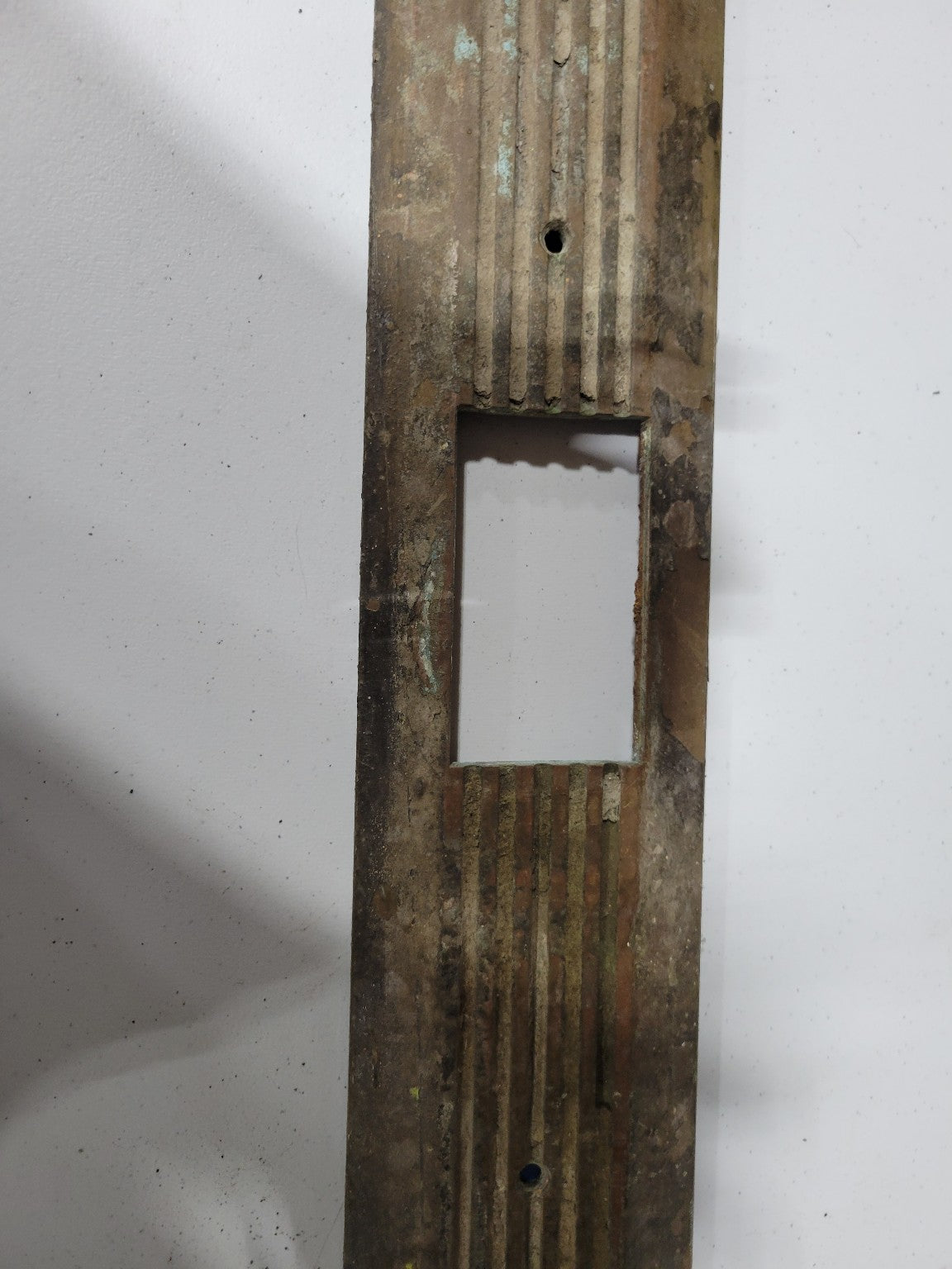 Antique Brass Door Threshold – Patina Finish – 101" Length