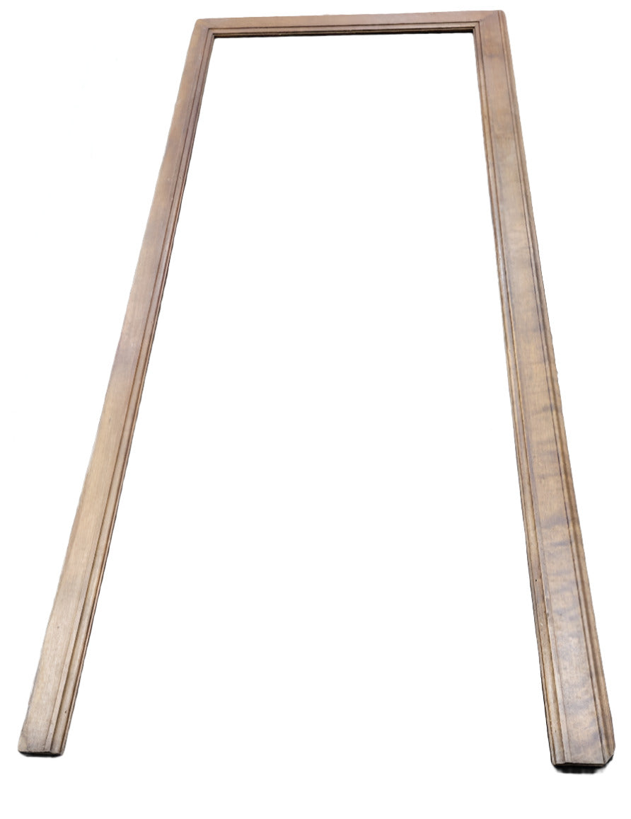 Solid Wood Door Frame with Routed Edge Detail