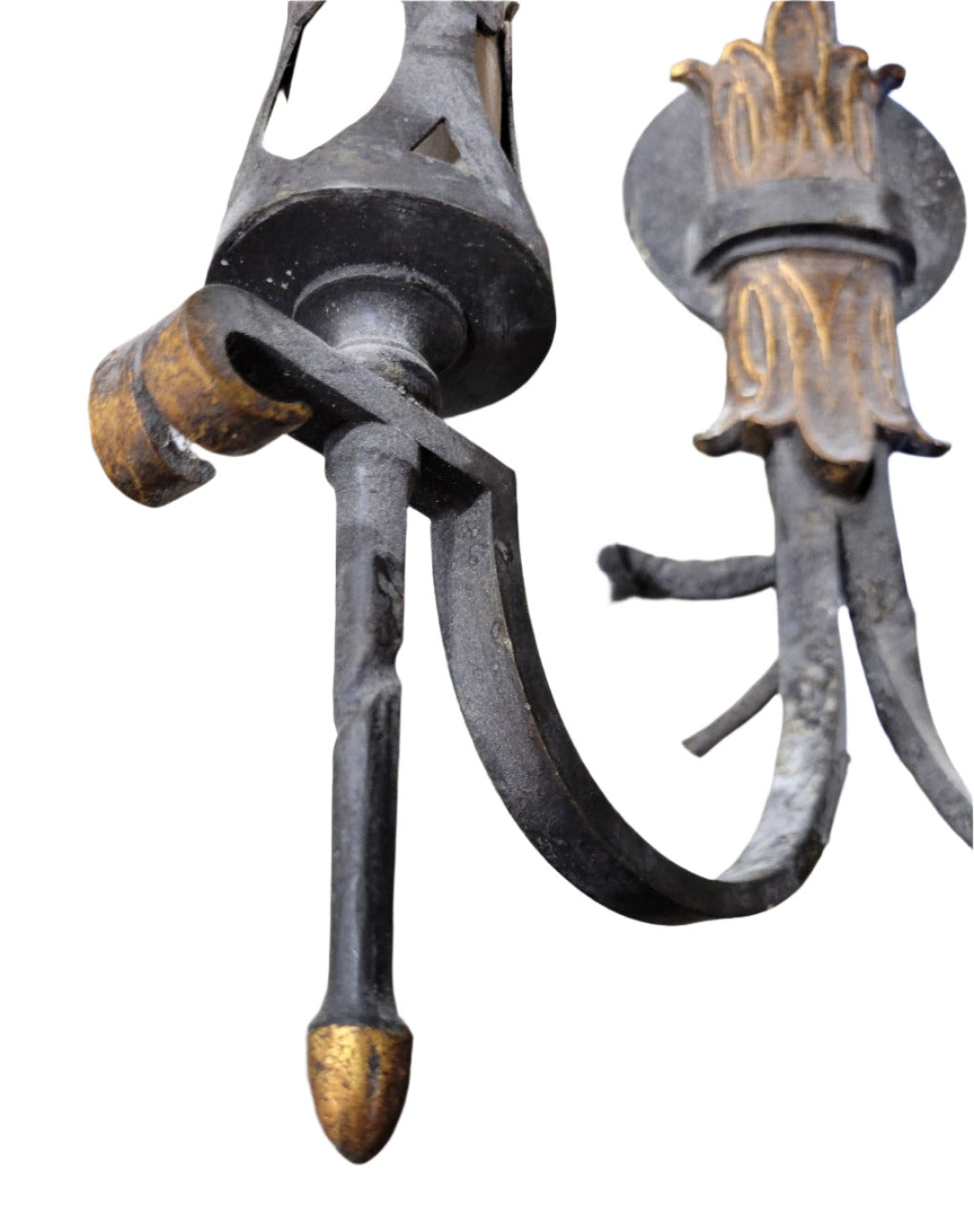 Pair of Vintage Double Arm Wall Sconces – Pull Chain Light Fixtures