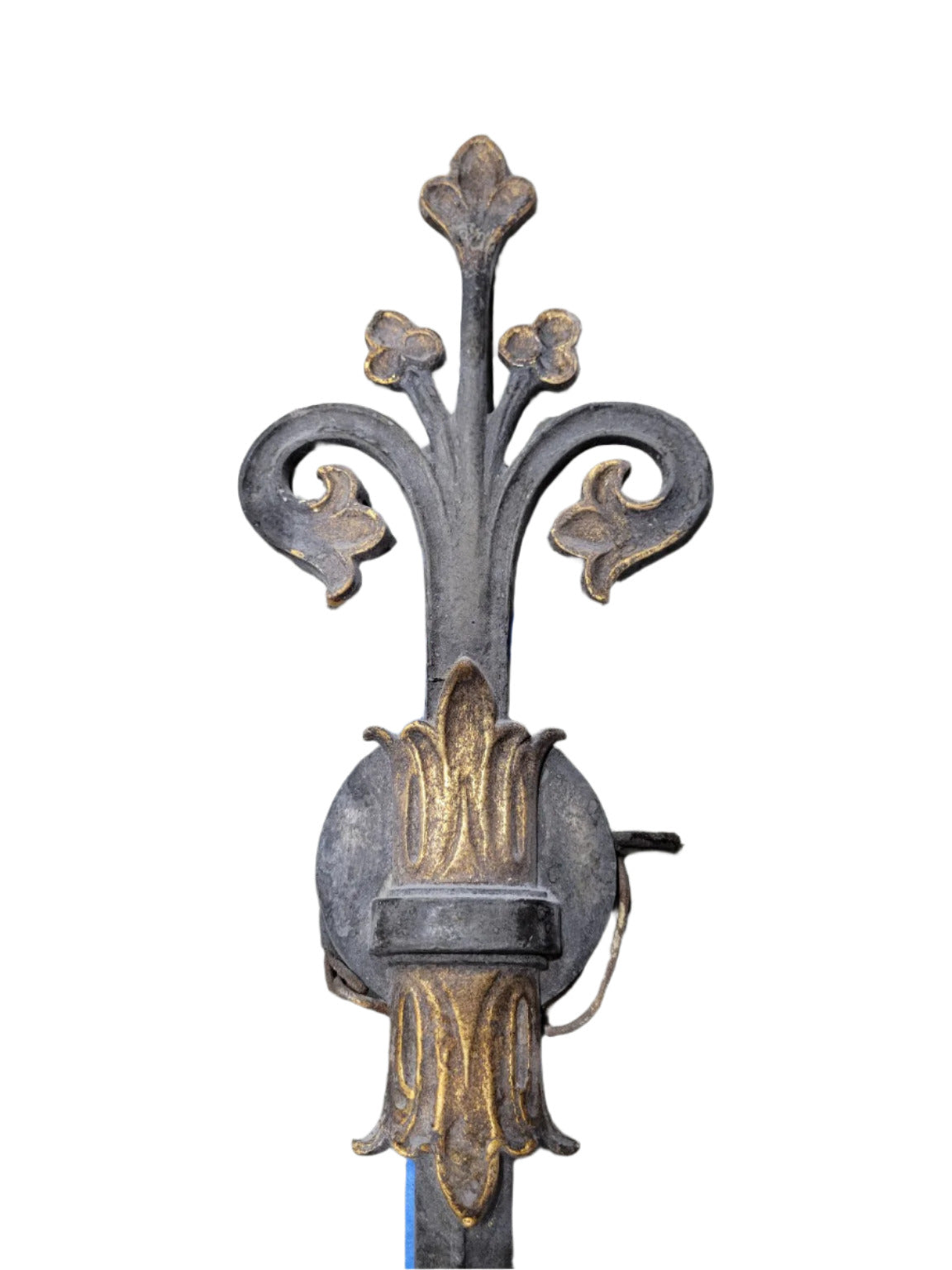 Pair of Vintage Double Arm Wall Sconces – Pull Chain Light Fixtures