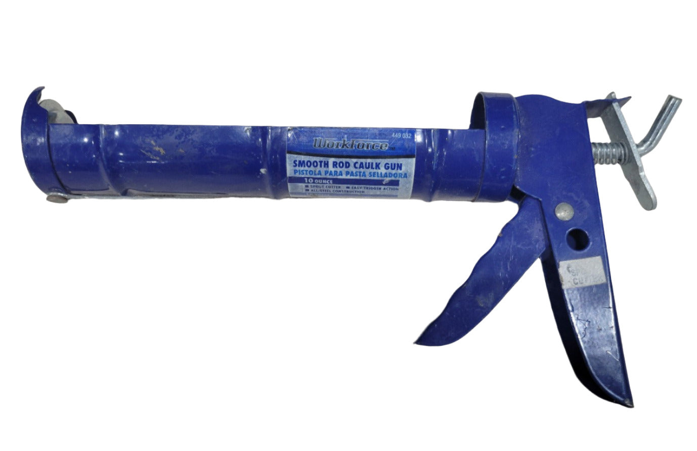 WorkForce Smooth Rod Caulk Gun – 10 oz Capacity