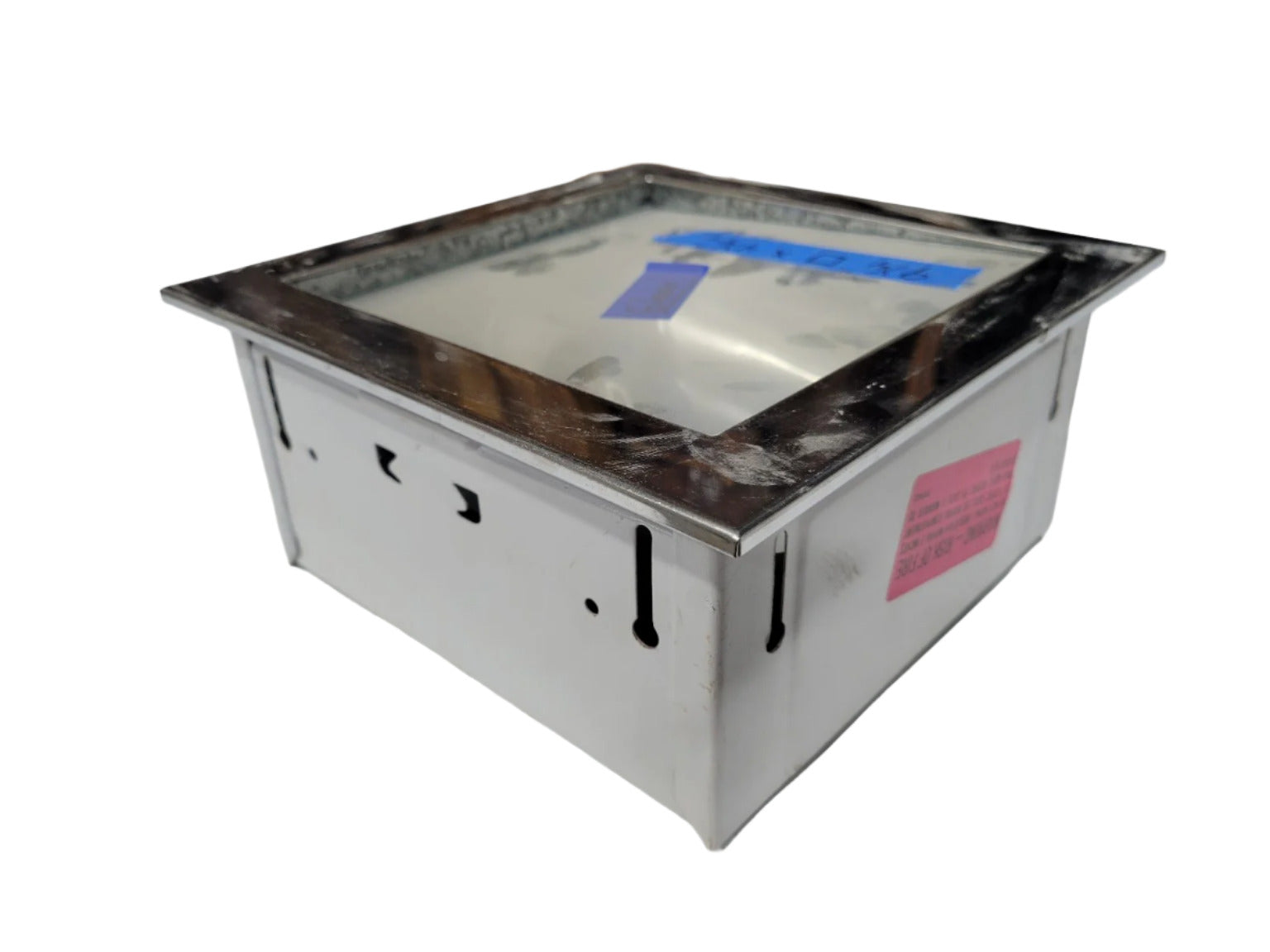 Recessed Ceiling Light Fixture – 9 ¼" Square with Glass Lens