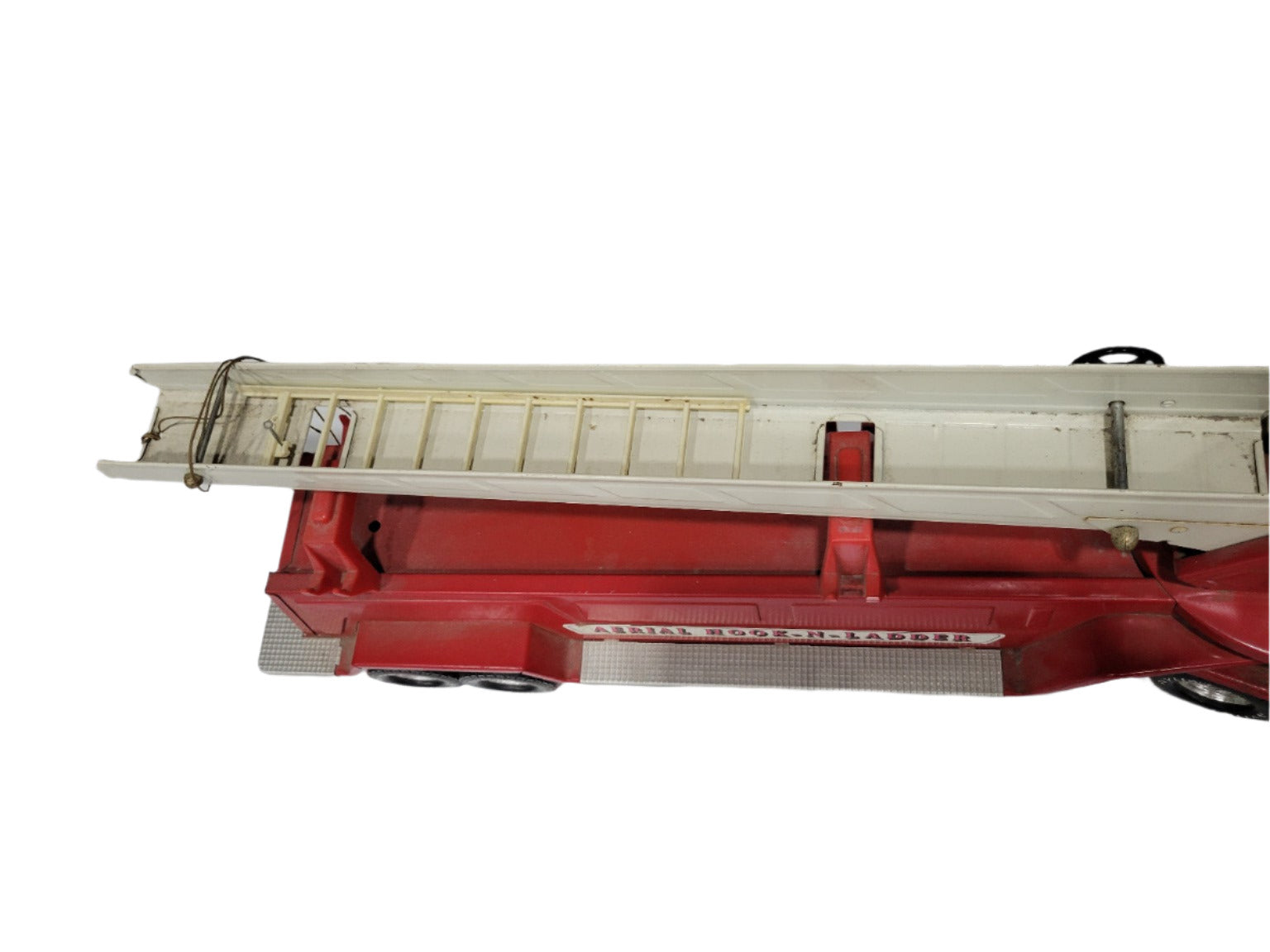 Vintage Nylint Aerial Hook-N-Ladder Fire Truck – Metal Toy