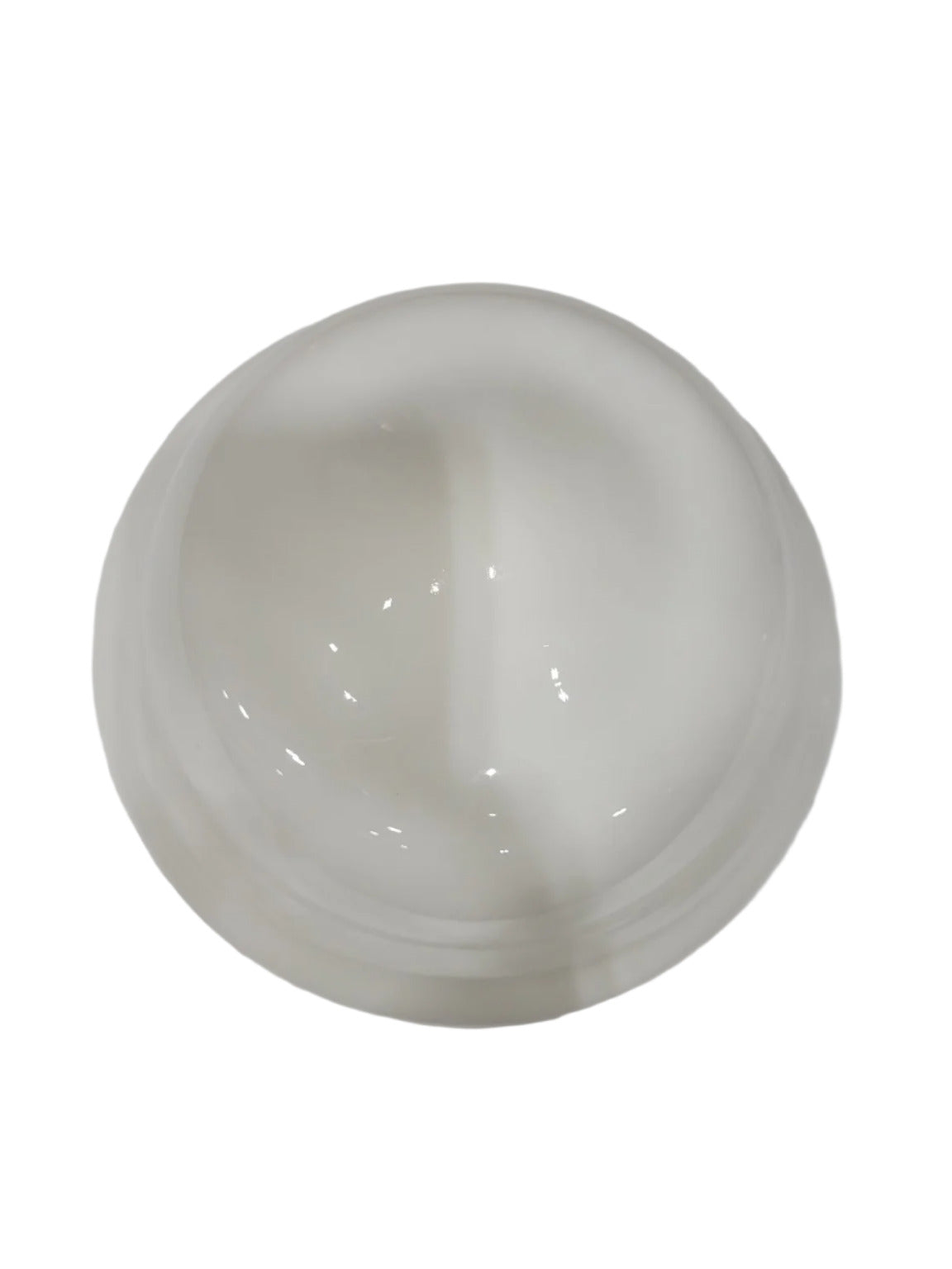 Vintage White Milk Glass Bell-Shaped Light Shade – 8 ½" Diameter